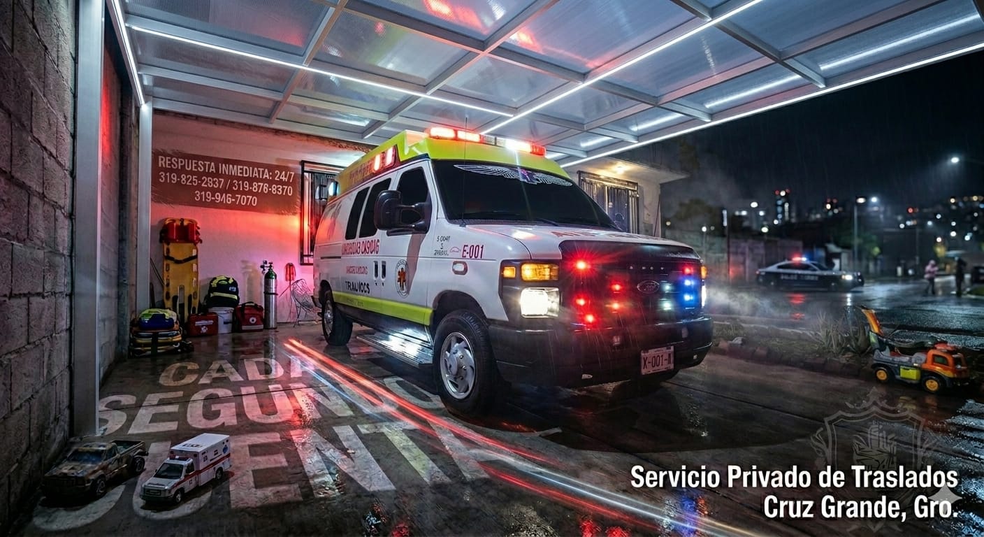 Ambulancia Hope Life E-001 en base